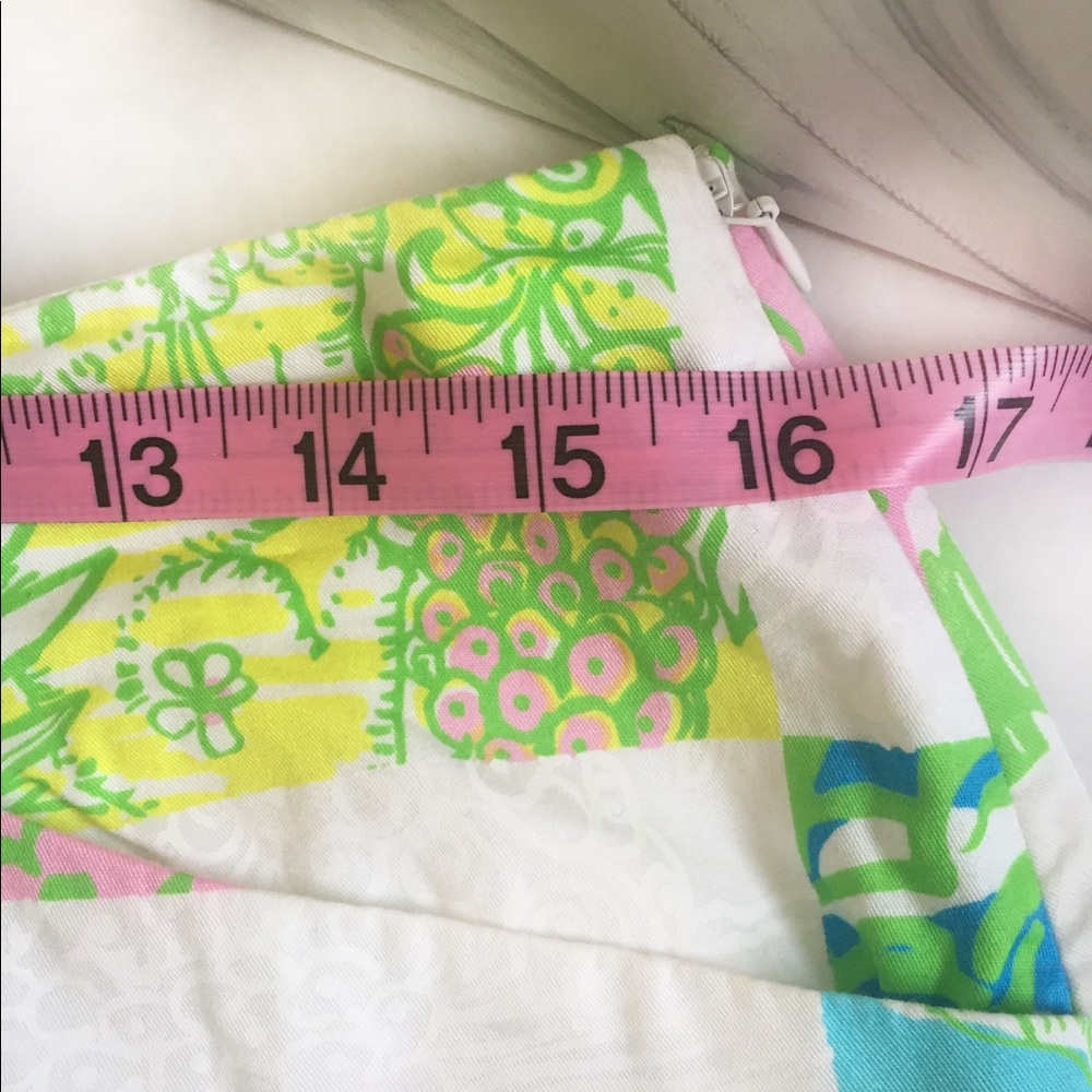 Lily Pulitzer January Skort White Lioness  Size 6 - Picture 4 of 8
